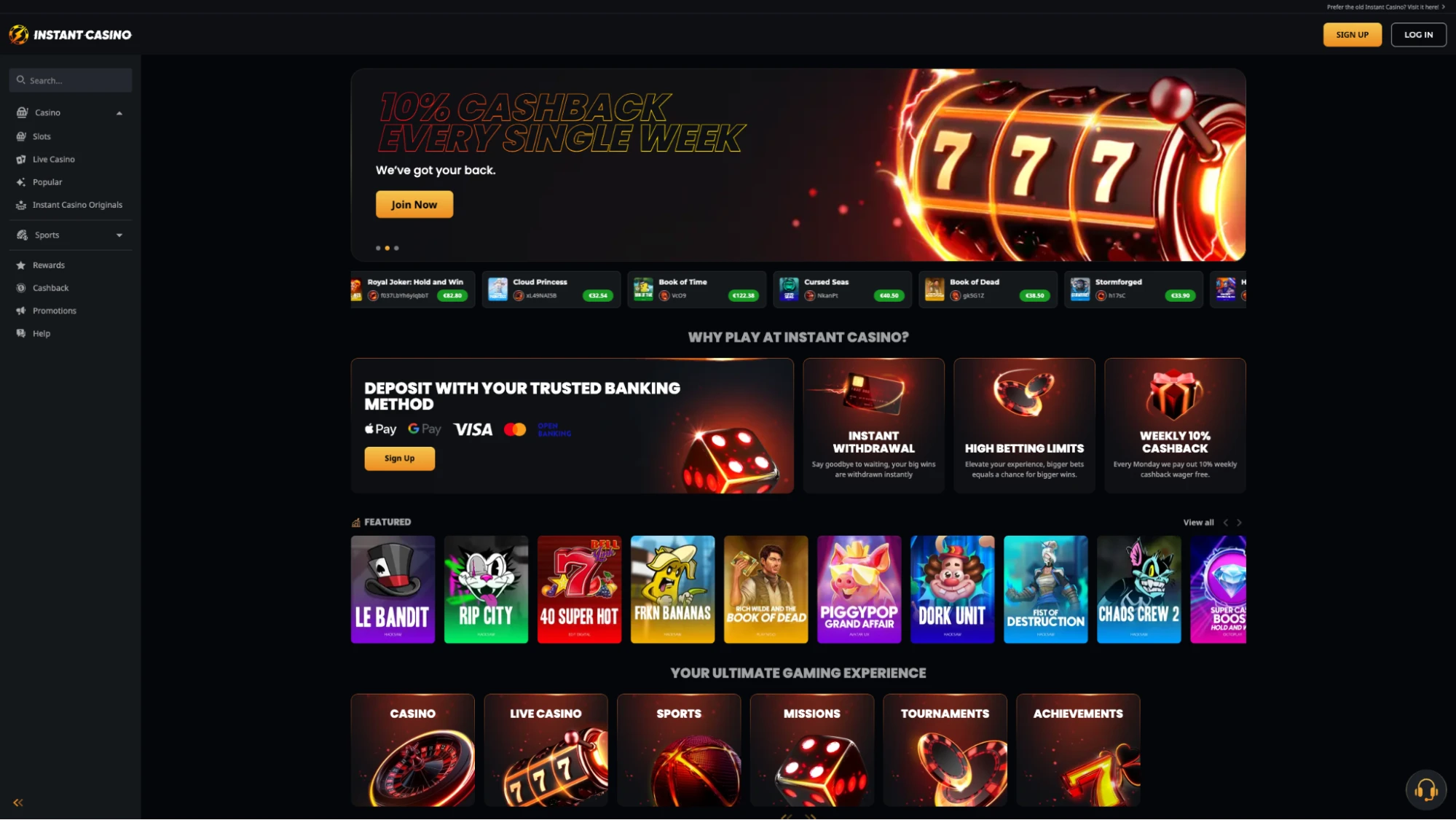 Instant Casino