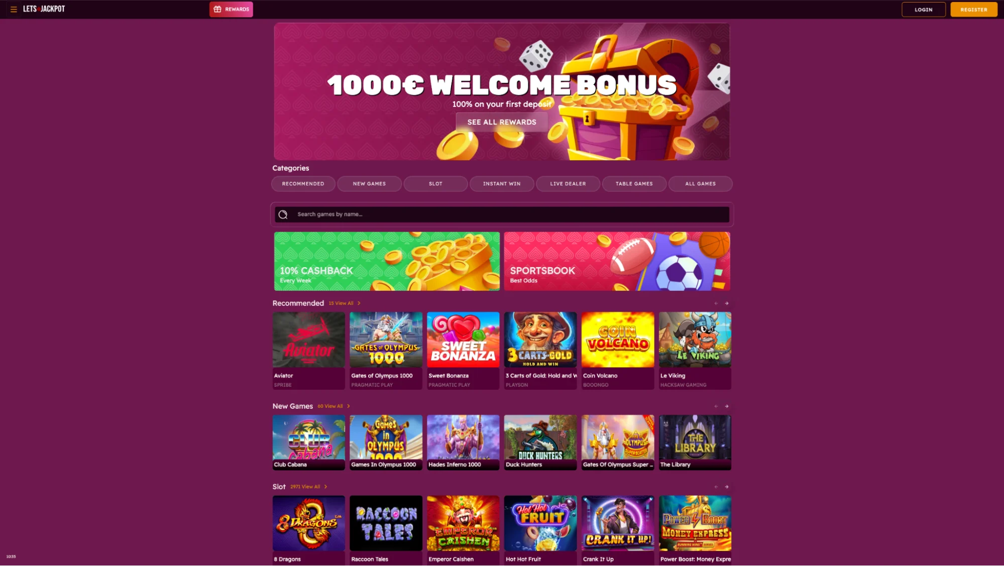 LetsJackspot Casino