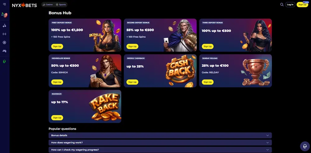 NYXBets Casino