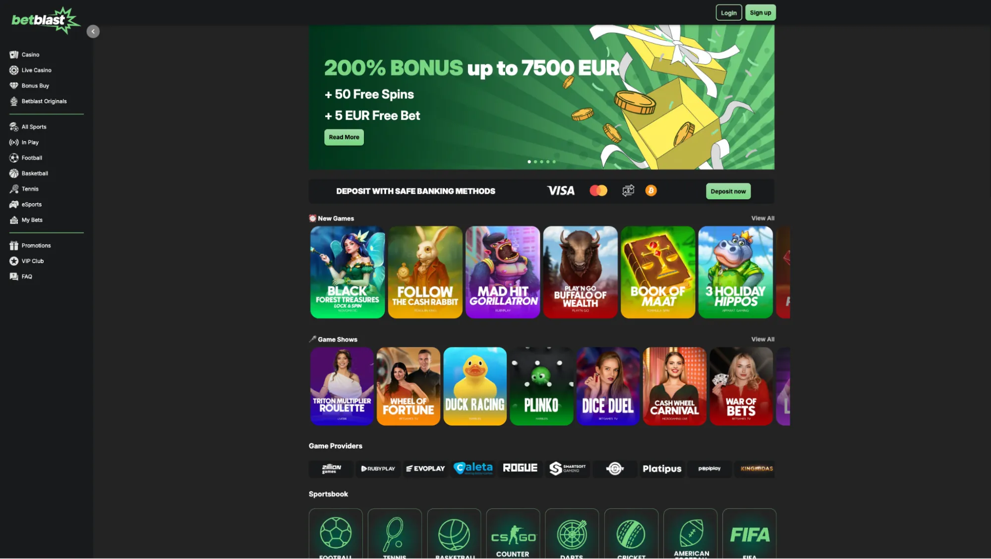 betbllast casino bet