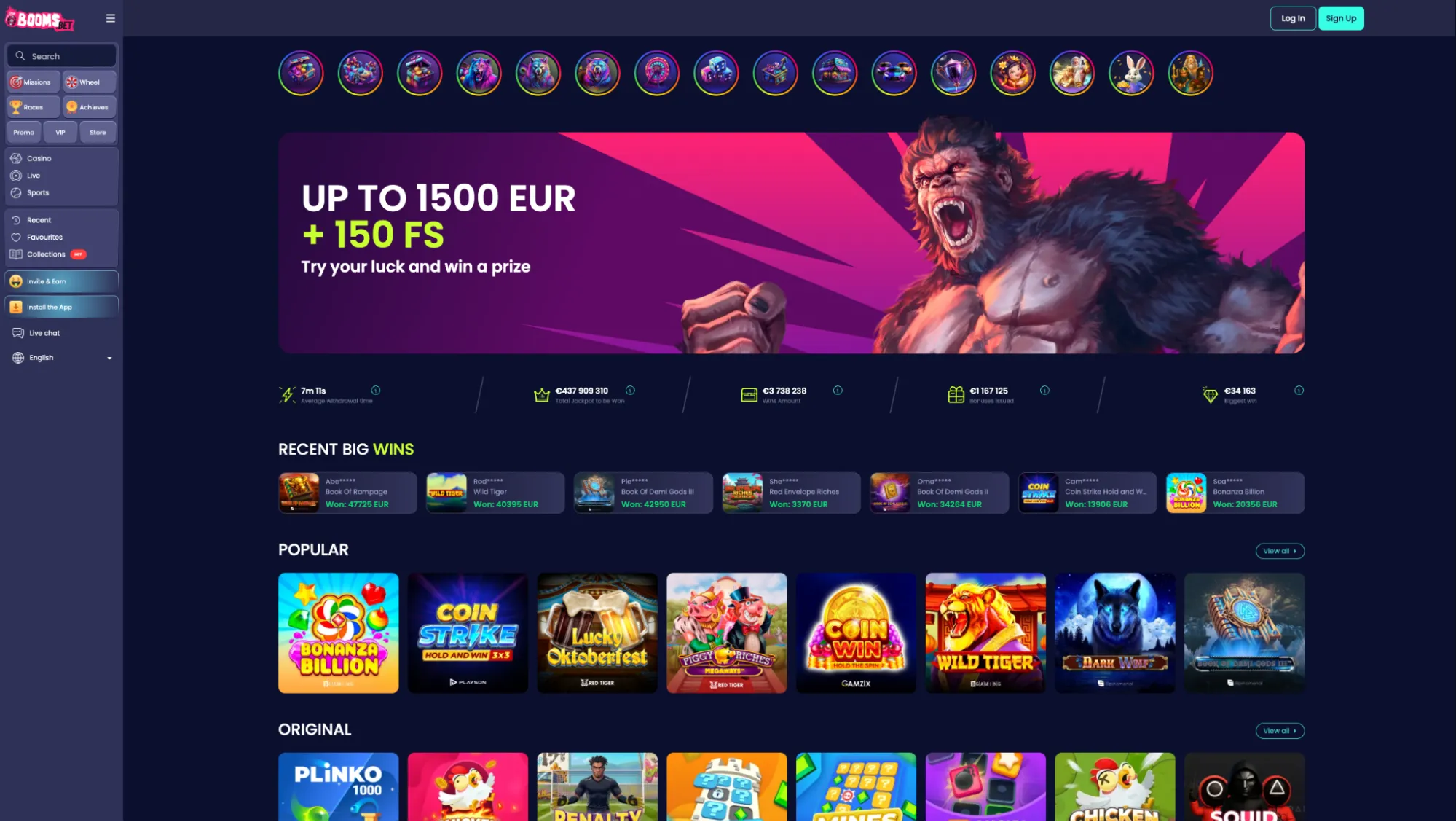 boomsbet sports casino