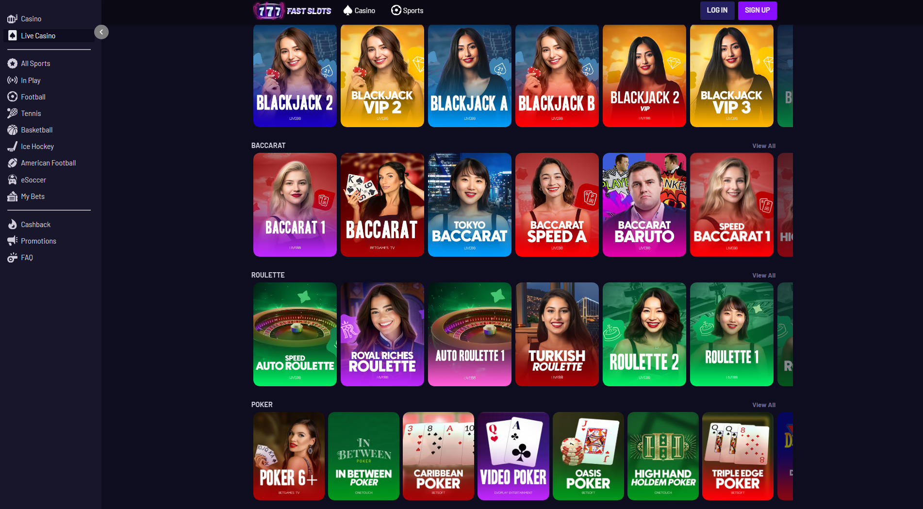 fastslots casino sports