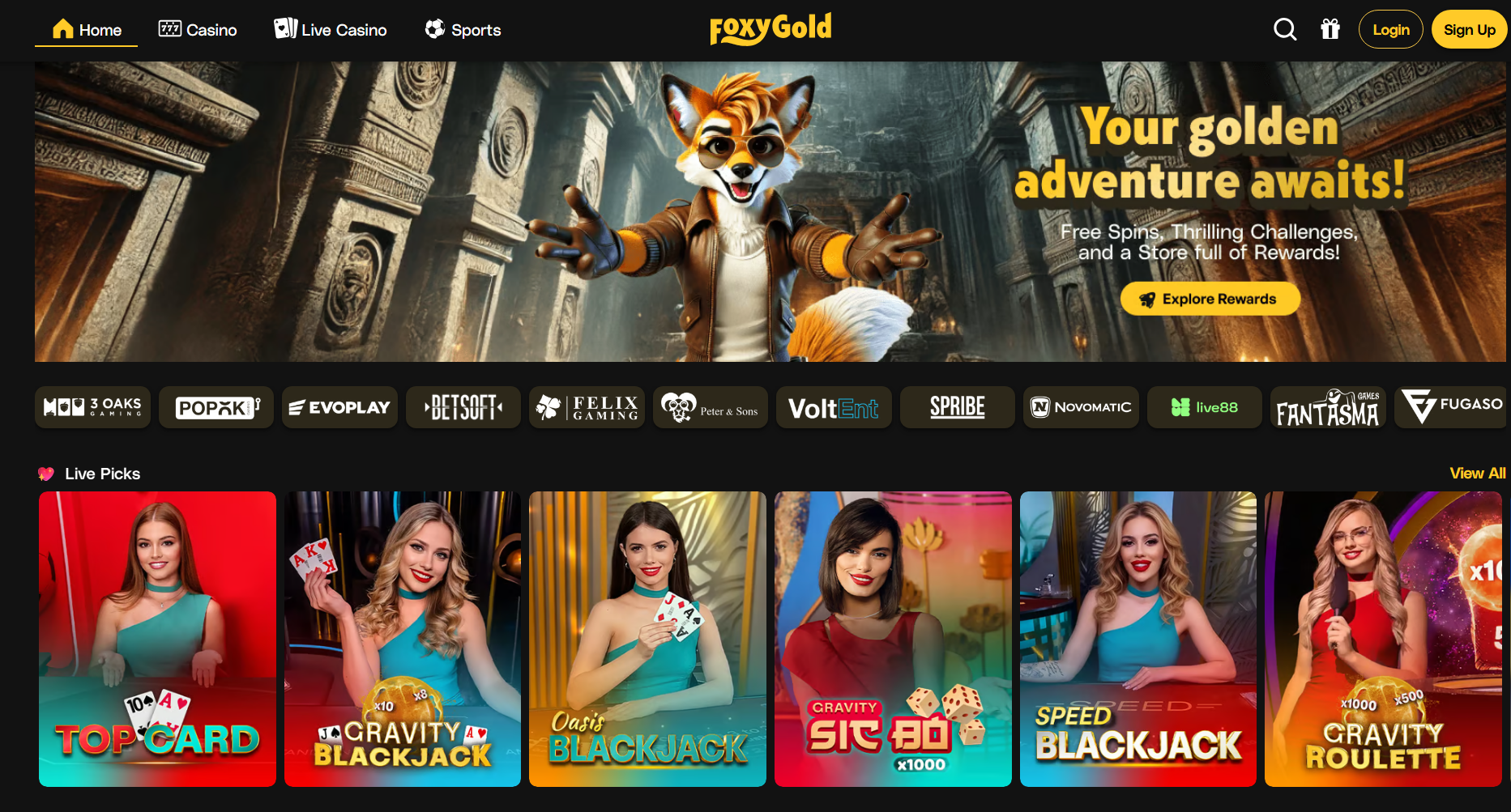 foxygold casino bonus