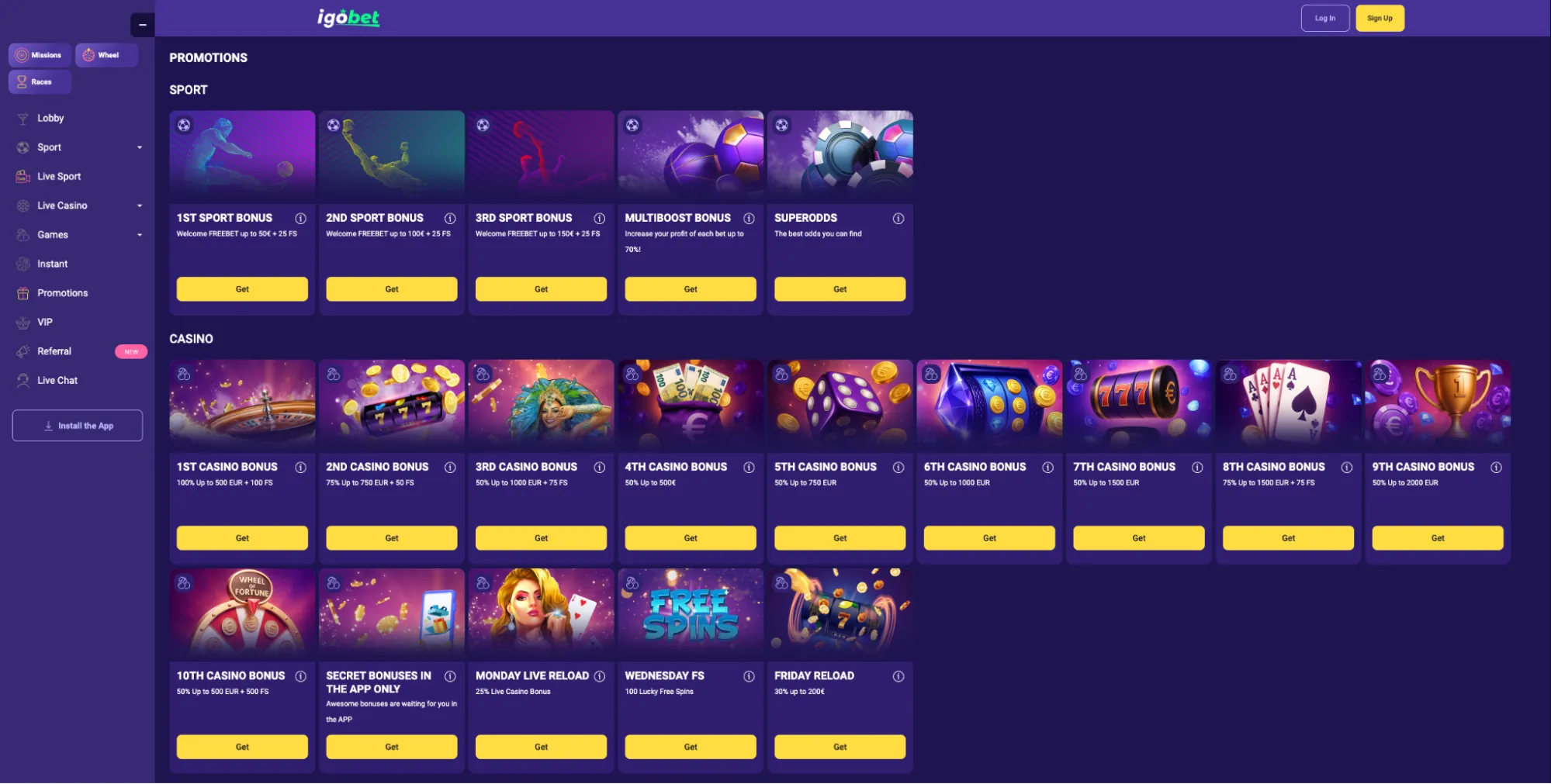 igobet casino rollete live