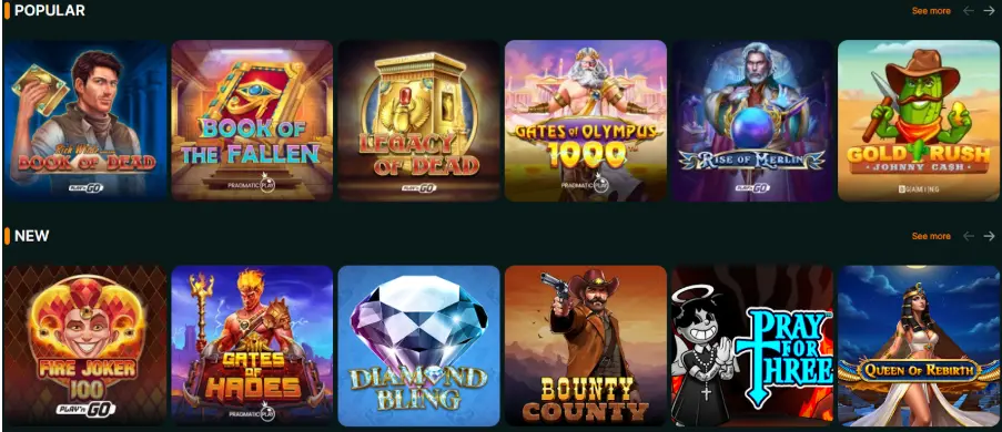 Lucky Gem Popular Slots