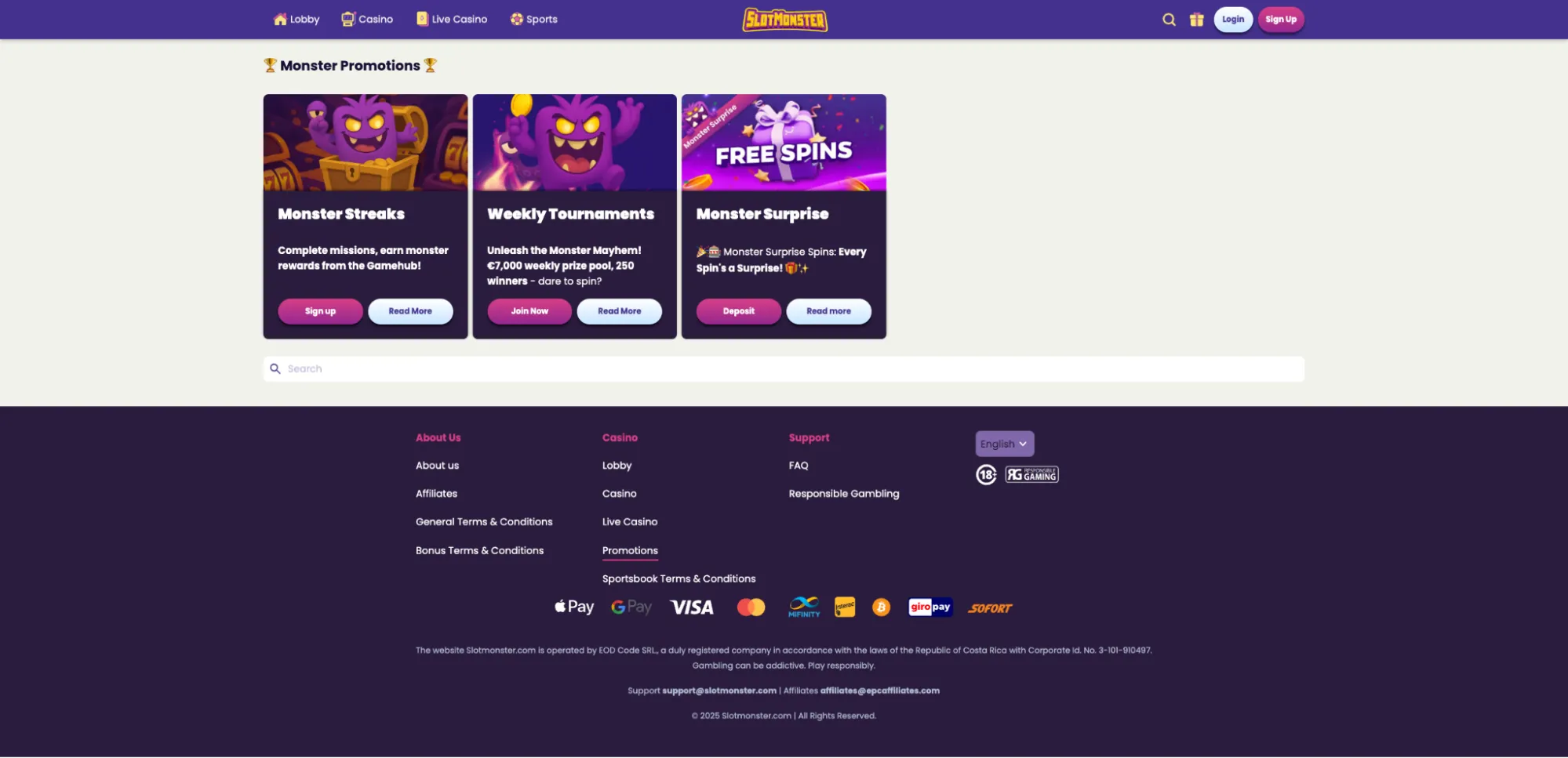 slotmonster casinobet