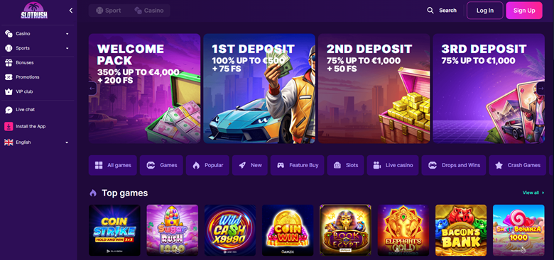 slotrush casino live